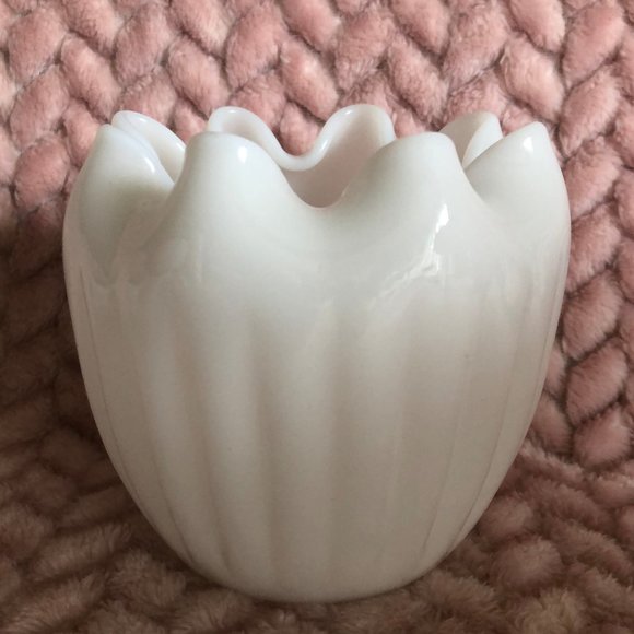 Other - Milk Glass Bowl - Vase Other - Milk Glass Bowl - Vase